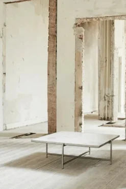 Handvärk Coffee Table 90, hvid marmor fra HANDVÄRK><noscript><img width=