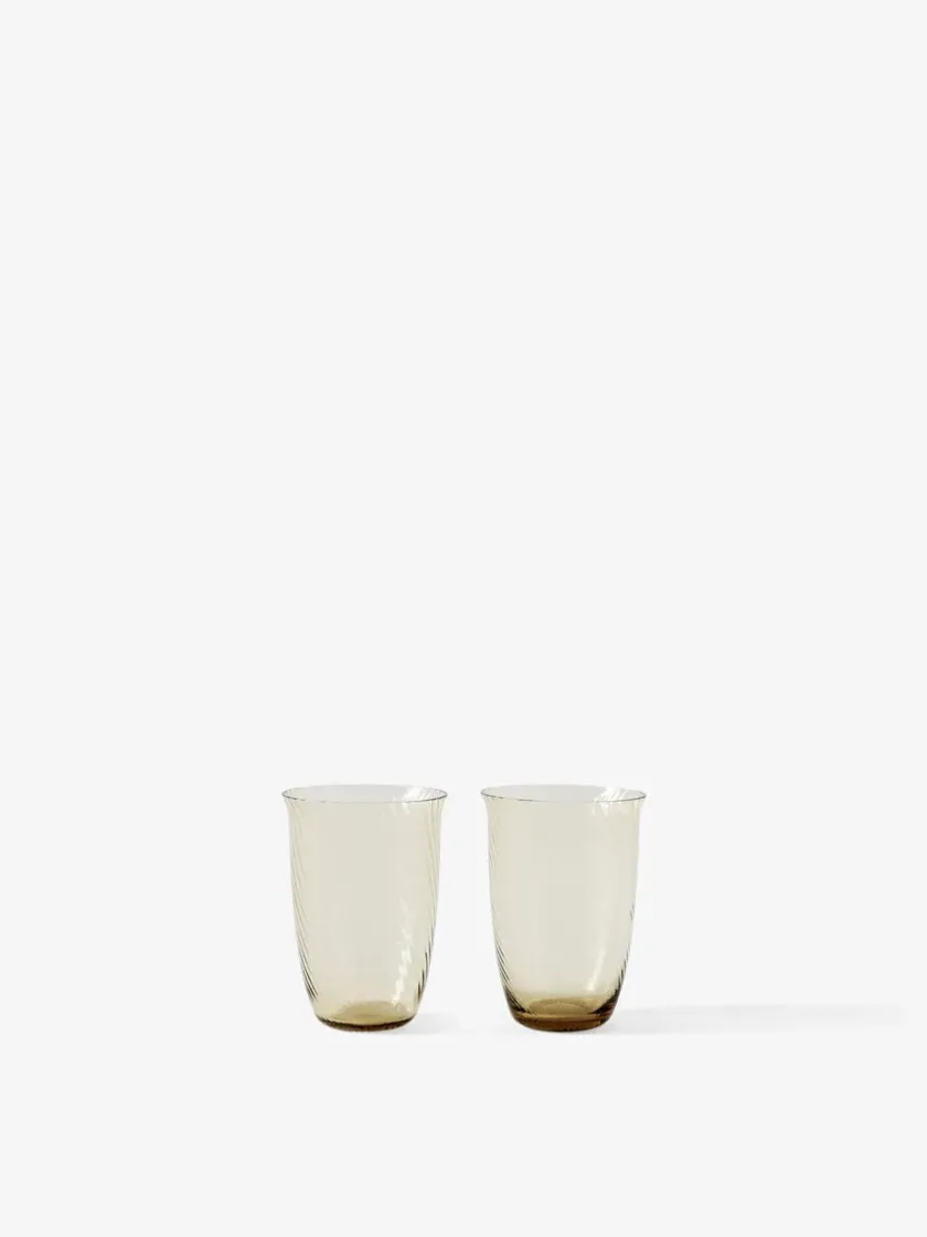 &Tradition Collect Glass Amber 2 stk. fra> Gaver Til Ham|Service
