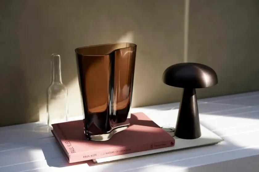 &Tradition Collect Glass Vases, Caramel fra> Vaser