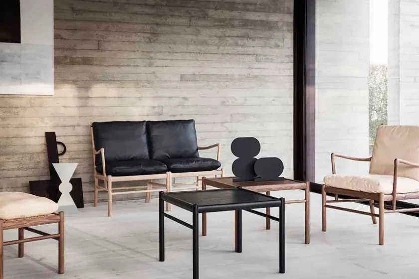 Carl Hansen & Søn Colonial Sofabord af Ole Wanscher> Sofaborde