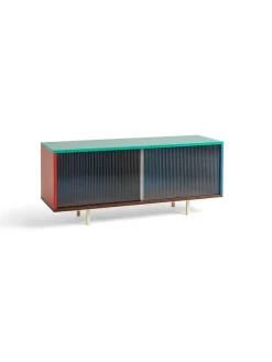 HAY Colour Cabinet, medium med glasdøre fra> Skænke