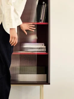 HAY Colour Cabinet, medium med glasdøre fra><noscript><img width=