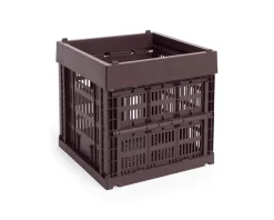 HAY Colour Crate Cube, Bordeaux fra>Børn Gaver Til Ham|Opbevaring På Børneværelset
