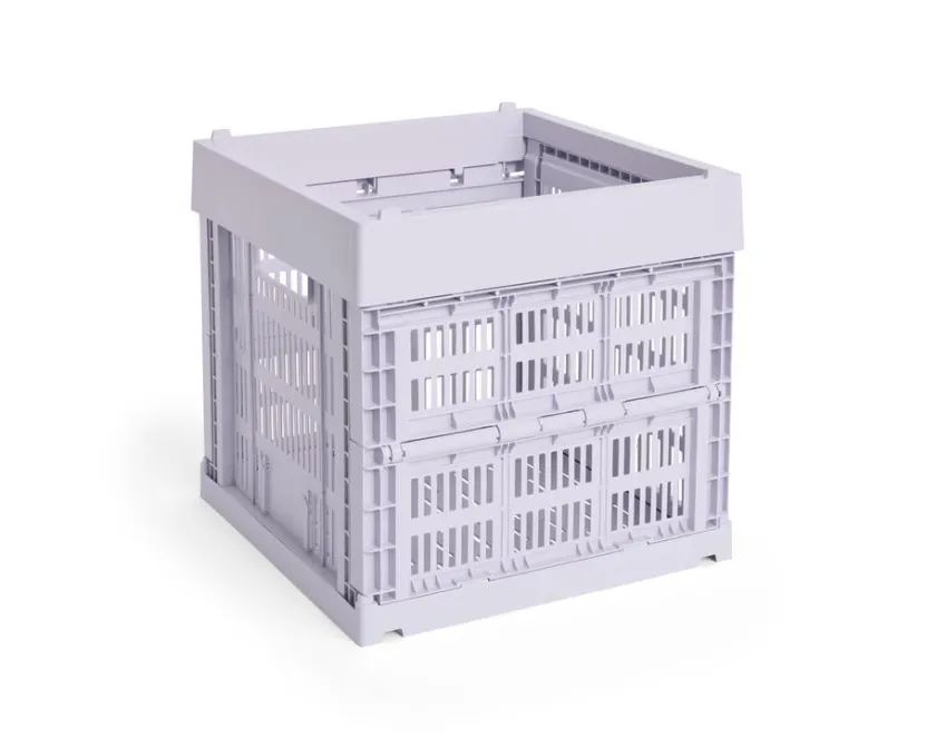 HAY Colour Crate Cube, Lavender fra>Børn Opbevaring På Børneværelset|Opbevaring