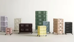 HAY Colour Crate hjul, medium 4 stk. fra><noscript><img width=