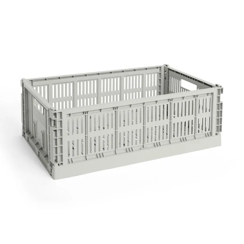 HAY Colour Crate Large, Bordeaux fra>Børn Gaver Til Ham|Opbevaring På Børneværelset