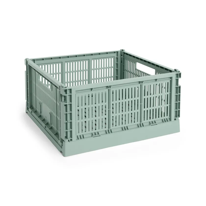 HAY Colour Crate Large Square, Bordeaux fra>Børn Gaver Til Ham|Opbevaring På Børneværelset
