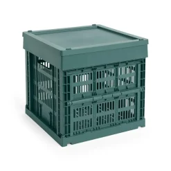 HAY Colour crate låg, Medium Square/Cube fra>Børn Opbevaring På Børneværelset|Opbevaring
