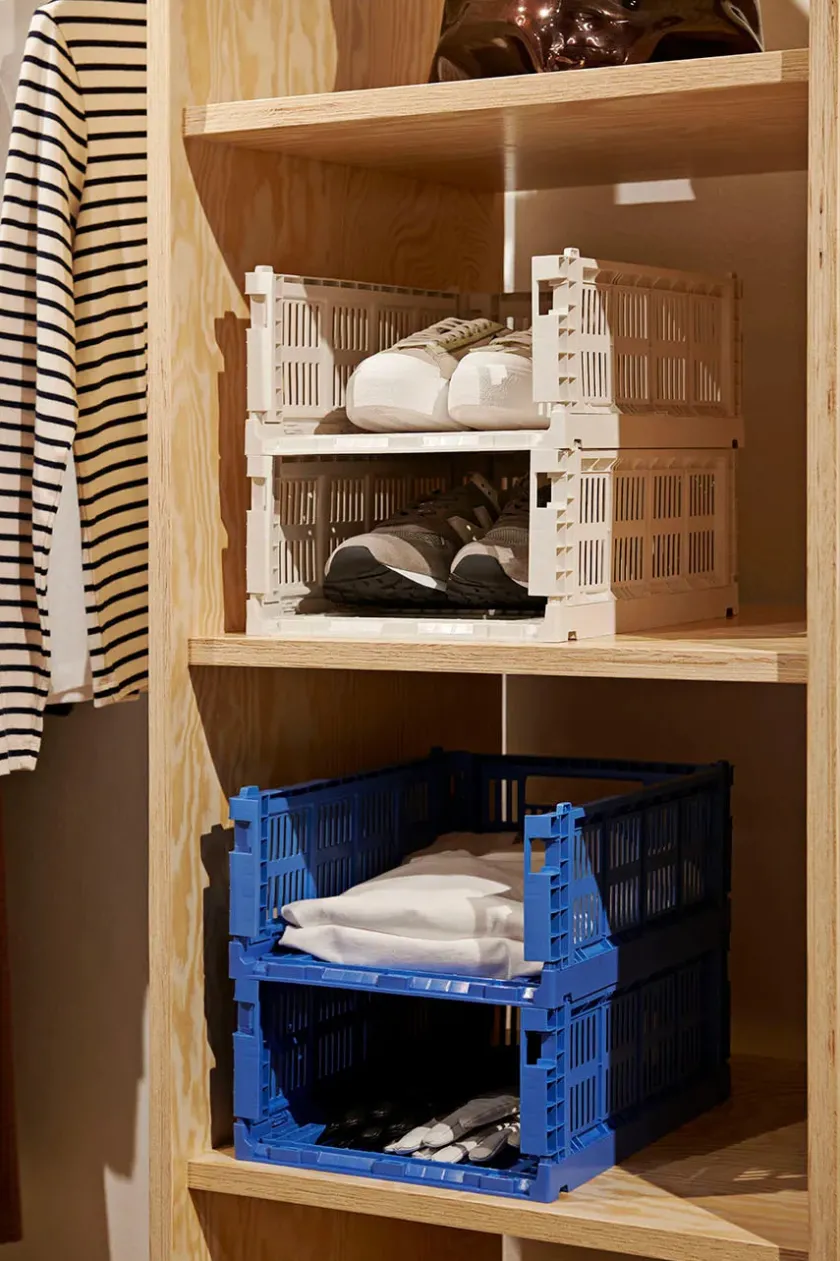HAY Colour crate M, off white fra>Børn Gaver|Gaver Til Børn