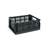 HAY Colour Crate Medium, Charcoal fra>Børn Gaver Til Ham|Opbevaring På Børneværelset