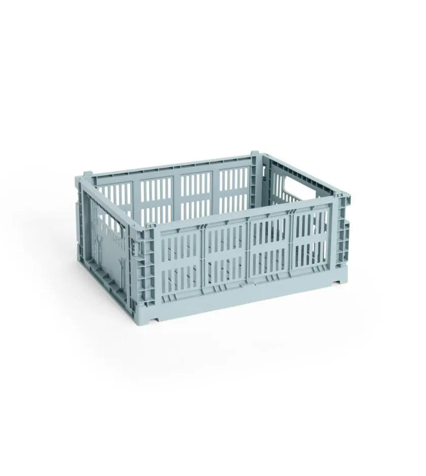 HAY Colour Crate Medium, Mint fra>Børn Opbevaring På Børneværelset|Opbevaring