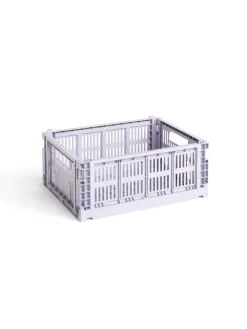 HAY Colour Crate Medium, Soft blue fra><noscript><img width=