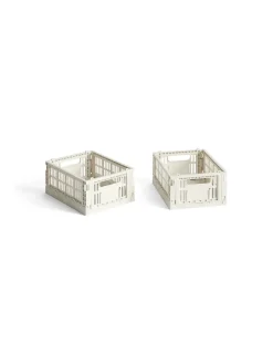 HAY Colour Crate Mini 2 Stk., dark mint fra><noscript><img width=