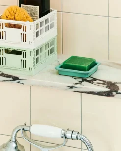 HAY Colour Crate Mini 2 Stk., dark mint fra><noscript><img width=