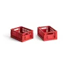 HAY Colour Crate Mini 2 Stk., red fra>Børn Gaver|Gaver Til Børn