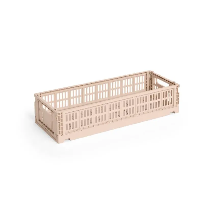 HAY Colour Crate Mini Oblong, Off white fra>Børn Gaver|Gaver Til Børn