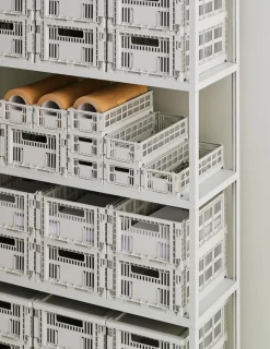 HAY Colour Crate Mini Oblong, Charcoal fra><noscript><img width=