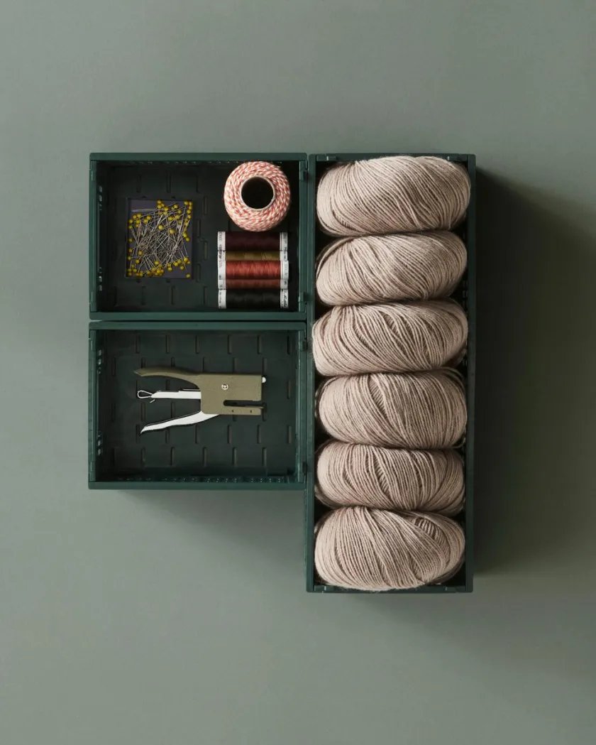 HAY Colour Crate Mini Oblong, Grey fra>Børn Gaver|Gaver Til Børn