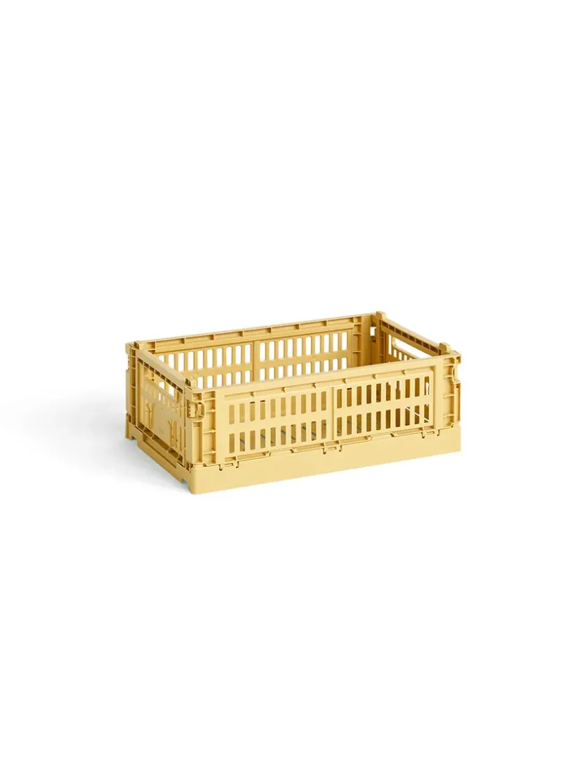 HAY Colour crate S, dusty yellow fra>Børn Gaver|Gaver Til Børn