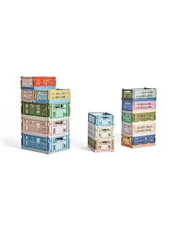 HAY Colour crate S, dusty yellow fra><noscript><img width=