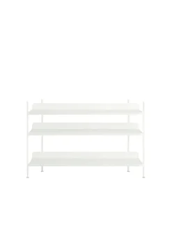Muuto Compile Shelving System, configuration 2 fra> Reolsystemer