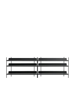 Muuto Compile Shelving System, configuration 6 fra> Reolsystemer