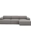 Muuto Connect Soft Modular 3 pers. sofa, kombination 2 fra> Sofaer