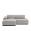 Muuto Connect Soft Modular 2 pers. sofa, kombination 3 fra> Sofaer