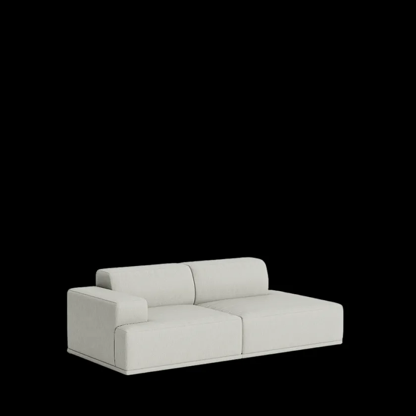 Muuto Connect Soft Modular 2 pers. sofa, kombination 3 fra> Sofaer