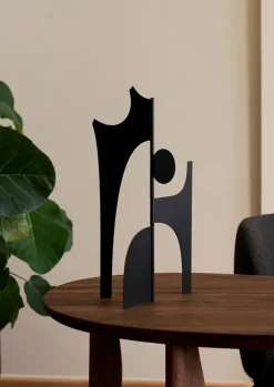 Ferm Living Contour Piece, Black fra> Figurer