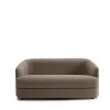 New Works Covent Sofa Deep 2 Seater, dark taupe fra> Sofaer