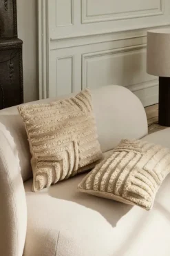 Ferm Living Crease Wool pude fra> Puder Og Plaider|Puder