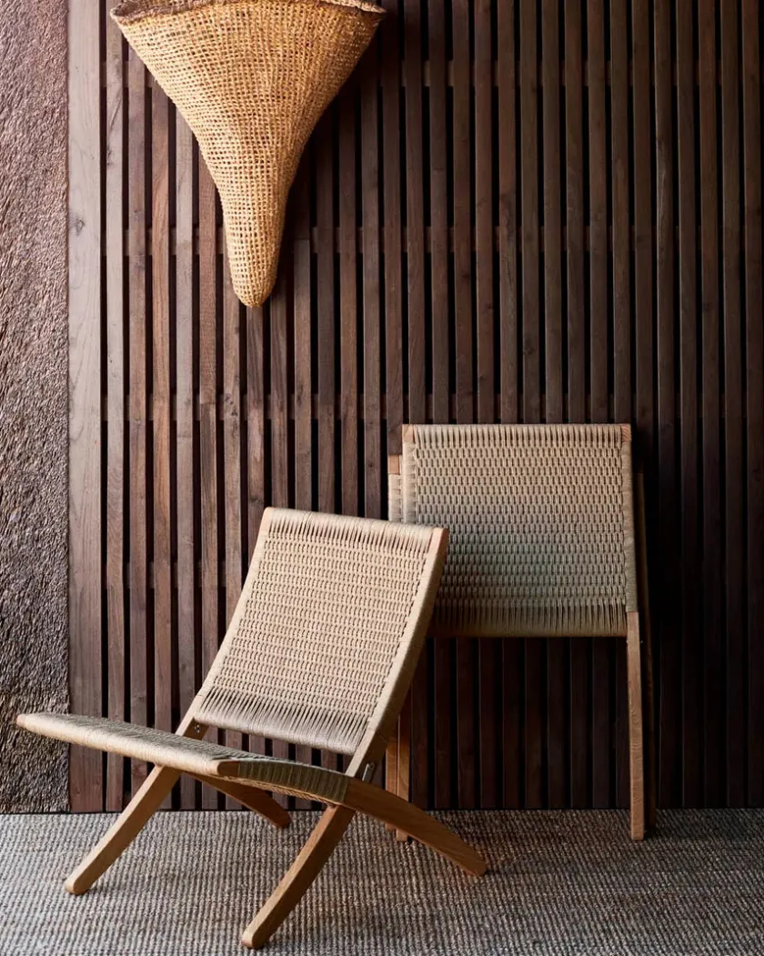 Carl Hansen & Søn Cuba Stolen med Papirgarn fra> Loungestole|Lænestole