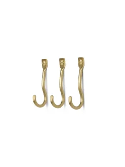 Ferm Living Curvature Hook, 3 stk fra> Knagerækker|Entrémøbler