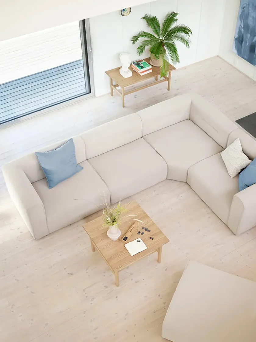 FDB Møbler D33 Sofabord, 80x80 cm fra> Sofaborde