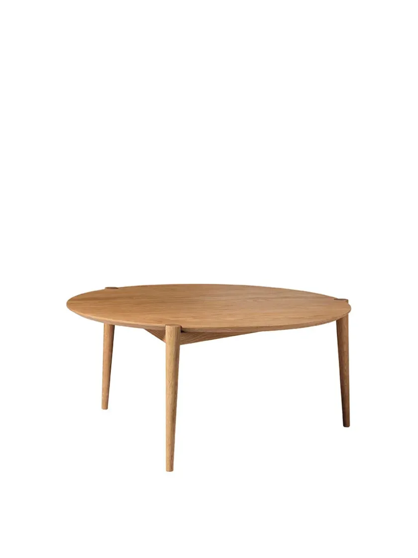 FDB Møbler D102 Søs Sofabord, Ø 85 cm fra> Sofaborde