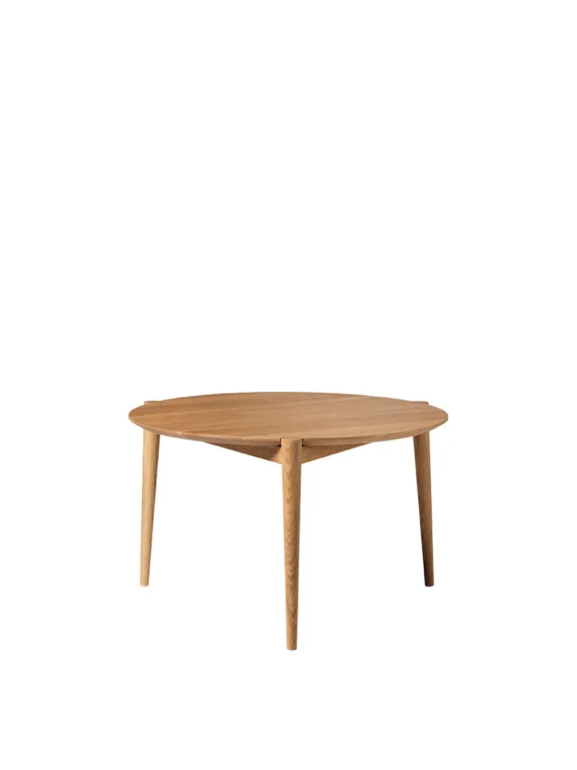 FDB Møbler D102 Søs Sofabord, Ø 70 cm fra> Sofaborde