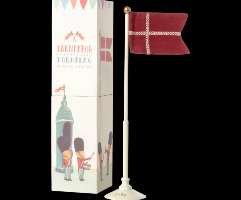 Maileg Dannebrog, Bordflag - Small fra>Børn Gaver|Gaver Til Børn