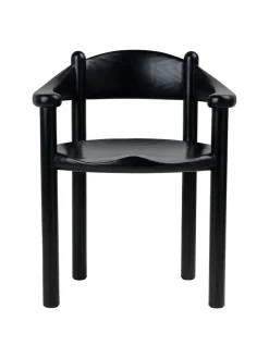 GUBI Daumiller Armchair, black fra> Spisebordsstole