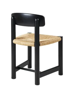 GUBI Daumiller Side Chair, golden pine fra><noscript><img width=