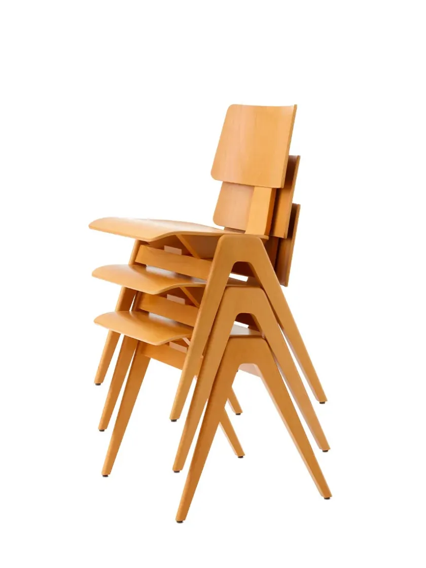 &Tradition Daystak Side Chair RD1 fra> Spisebordsstole