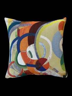 Poulin Design Delaunay Manége De Cochons pude fra> Puder Og Plaider|Puder