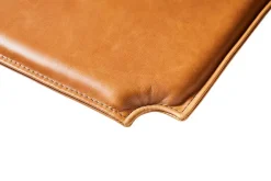 Jacobsen Plus Deluxe Hynde til Y-stol CH24, cognac anilin læder> Hynder|Tilbehør Til Stole