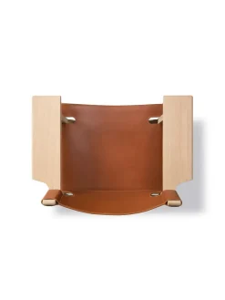 Fredericia Furniture Den Spanske Stol i cognac læder, eg sæbe af Børge Mogensen><noscript><img width=
