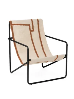 Ferm Living Desert Kids Chair, black/shape fra>Børn Gaver|Gaver Til Børn
