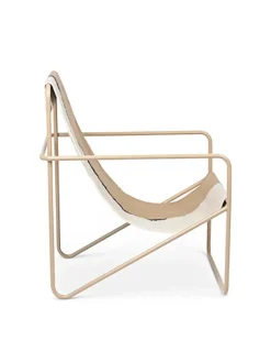 Ferm Living Desert Lounge Chair, cashmere fra><noscript><img width=