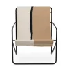 Ferm Living Desert Lounge Chair, sort fra> Lænestole