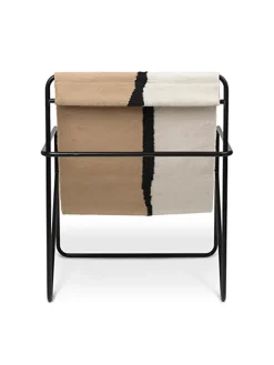 Ferm Living Desert Lounge Chair, sort fra><noscript><img width=