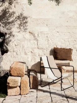 Ferm Living Desert Lounge Chair, sort fra><noscript><img width=