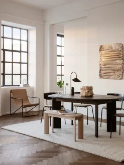 Ferm Living Desert Lounge Chair, sort fra><noscript><img width=